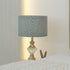 Handcrafted Sage Green Linen Drum Lampshade - Mogra