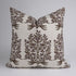 Virandavan Botanical Duck Canvas Block Print Throw Pillow 