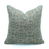 Block print pillow cover elegant handmade cushion