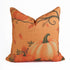 Pumpkin Orange Fall Harvest Linen Seasonal Decor Pillow Cover 