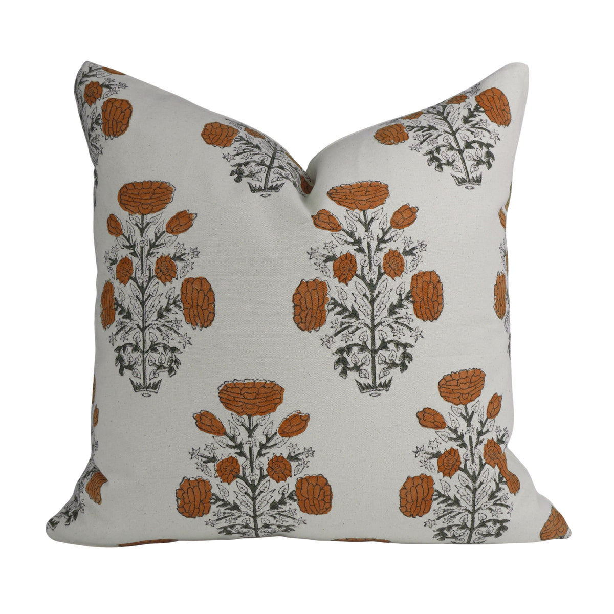 Indian Artisan Mustard Duck Canvas Cushion Cover - Swadesh