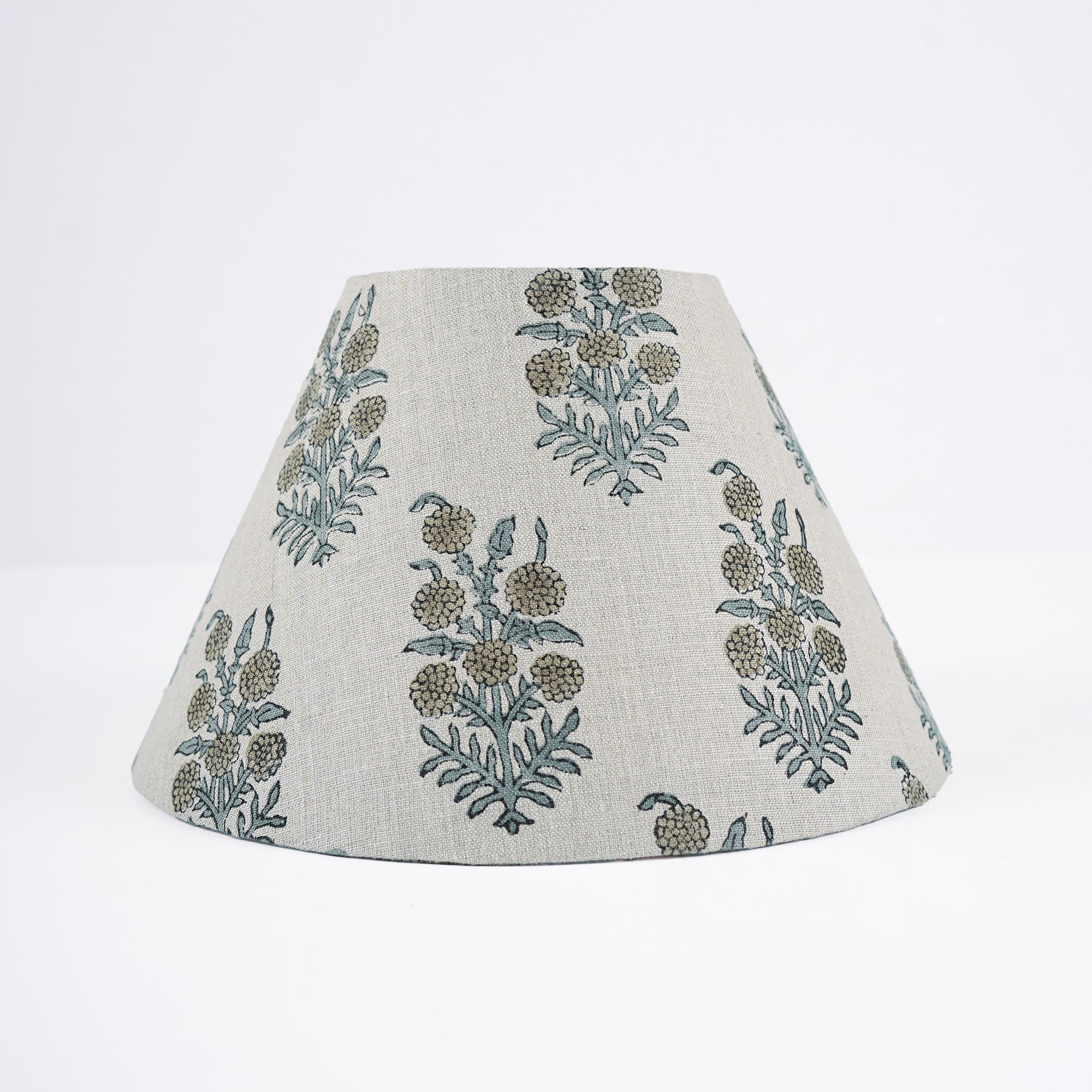 Handmade Pure Linen Boho Decor Coolie Lampshade - Hazara