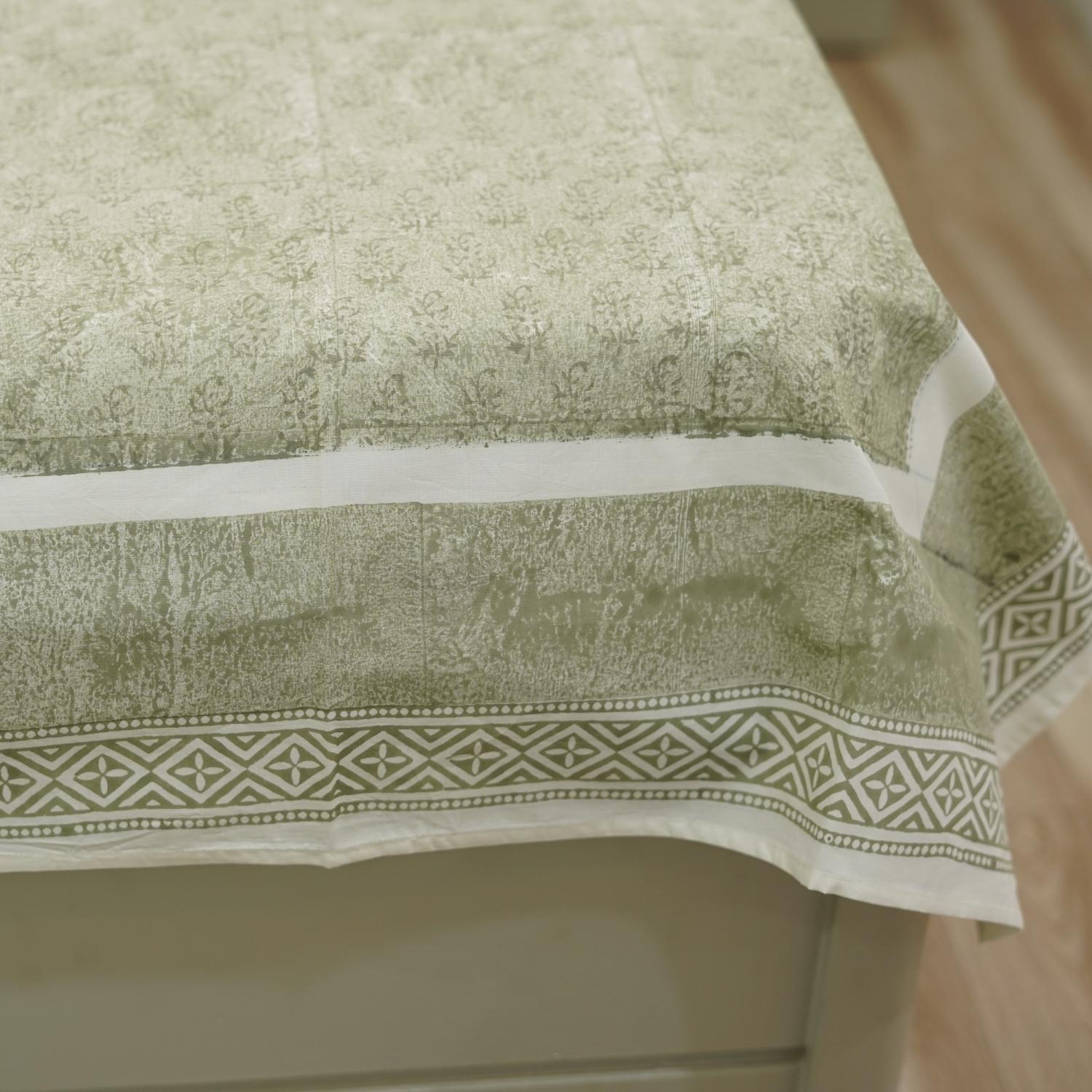 Cotton block print bedsheet, floral handprinted natural king size bedspreads, floral cotton pillow cover set, decorative cotton bedding, bohemian décor, farmhouse cotton bedding.