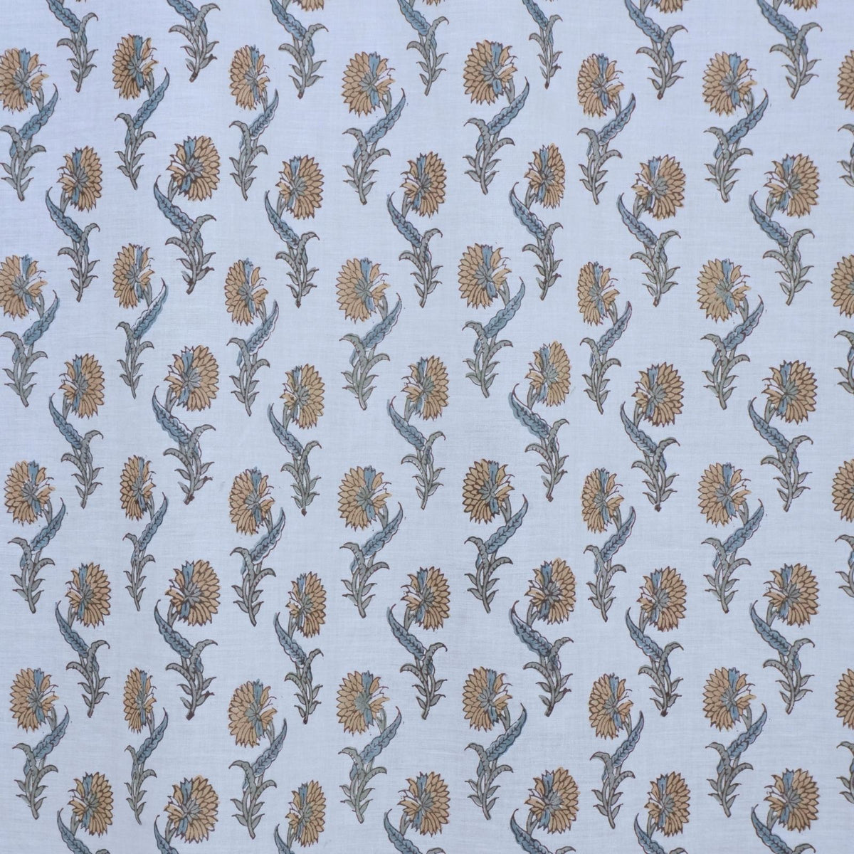Handmade 100% Cotton Tab Top Curtain - Daffodil