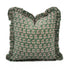 Handmade Thick Linen Indoor Frill Cushion Cover - Damru