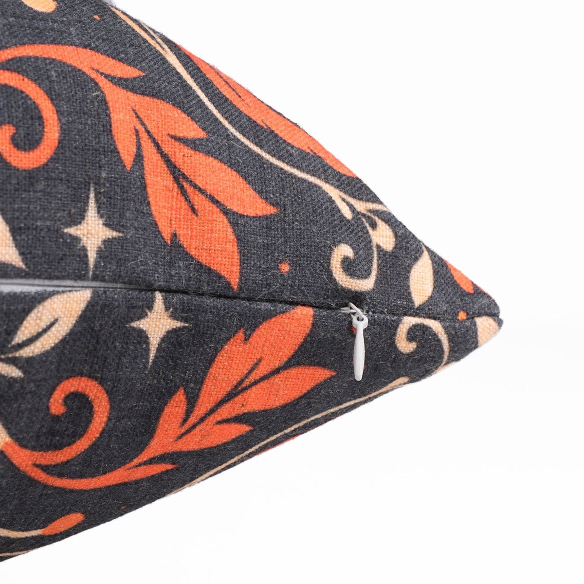 Skeleton Halloween Charcoal Linen Cushion Cover Decor 