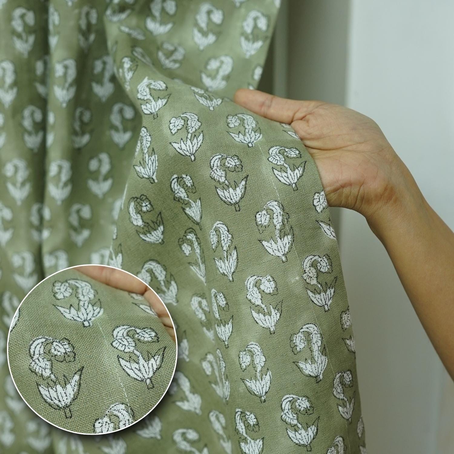 Custom Linen Curtain Panel - Elegant Drapery for Any Room - Superstar