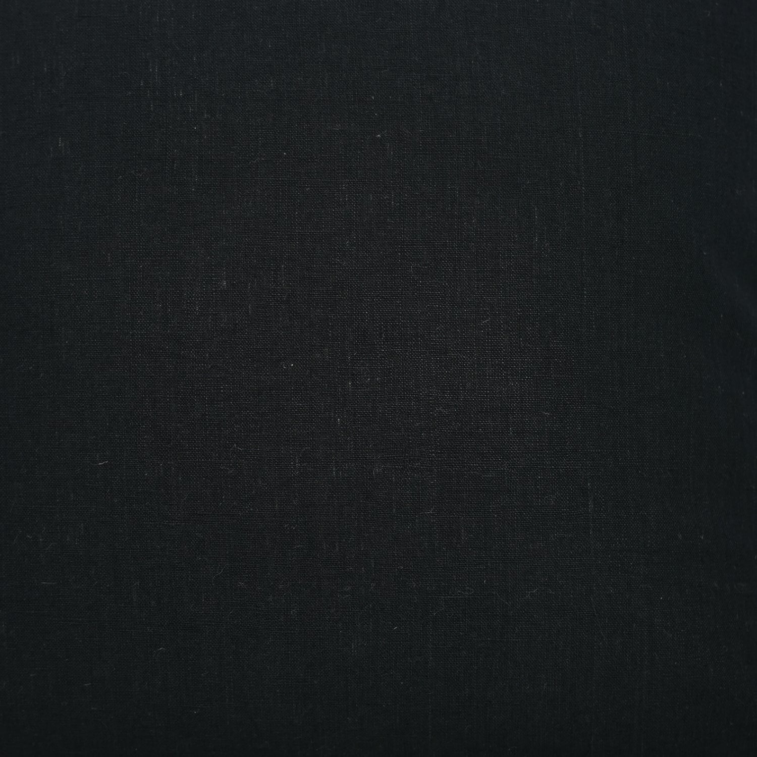 Home Decorative Solid Linen Home Accents in Black Colour
