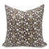 Fabdivine Pillow Covers Handmade Block Print Duck Canvas 14X14 Throw Vintage Pillowcase Cushion Cover with Zipper for Sofa, Couch, Bed, Outdoor, Decoration, Boho Home Decor, Mahalaxmi, Brown