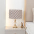 Jaipur Crafted Bagru Buti Pure Linen Floor Lampshade