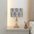 Mayra Indian Block Print Floral Pure Linen Boho Lampshade
