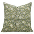 Fabdivine Handmade Block Print Cotton Linen 14'X20' Throw Pillowcase Cushion Cover, Home Décor, Living Room, Sustainable for Sofa and Couch, Fall Decoration, Floral Printed, Gopi, Gray