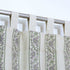 Indian Artisan Lavender Floral Linen Blend Tab Top Curtains - Kushi