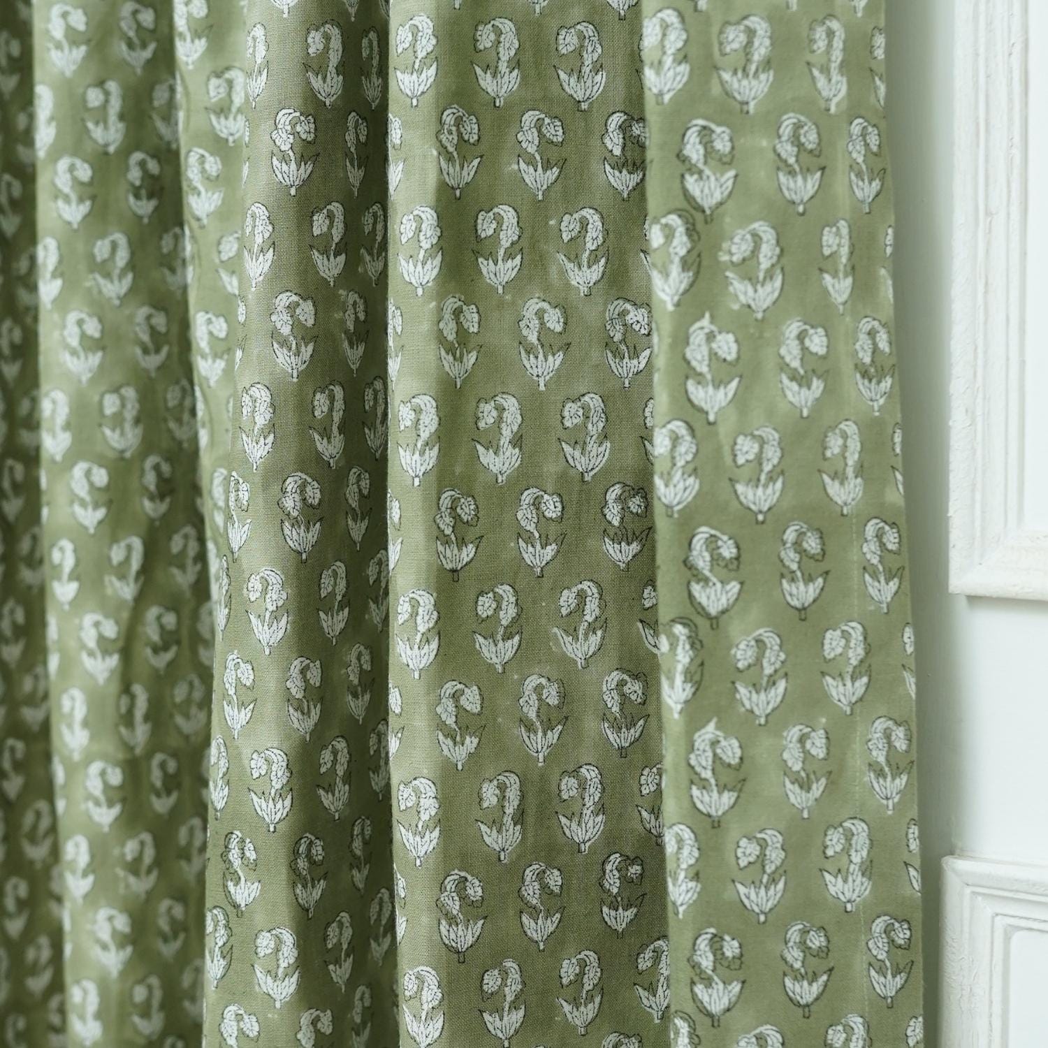 Custom Linen Curtain Panel - Elegant Drapery for Any Room - Superstar