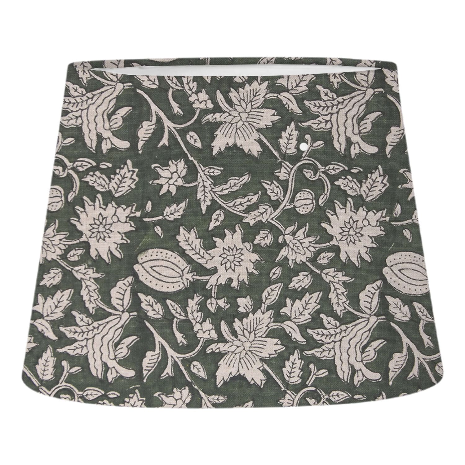 Drum Floor Pure Line Lamp Shade Block Printed - Manikarnika - Set of 2