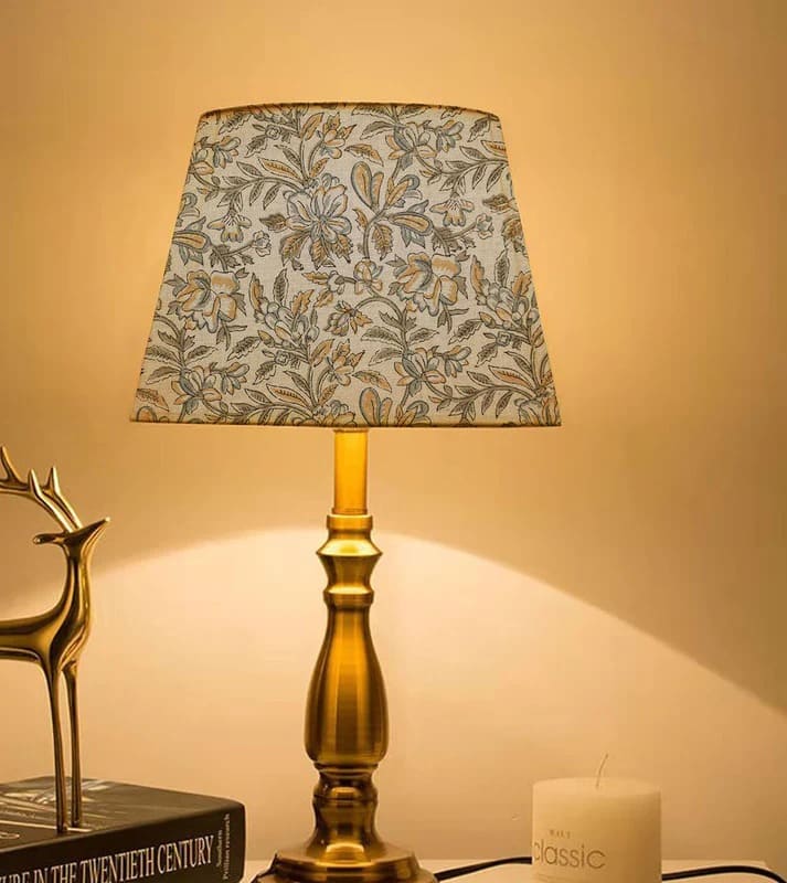 Hand print lamp shades for stylish home lighting