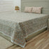 Colorful block print bedsheet for interiors