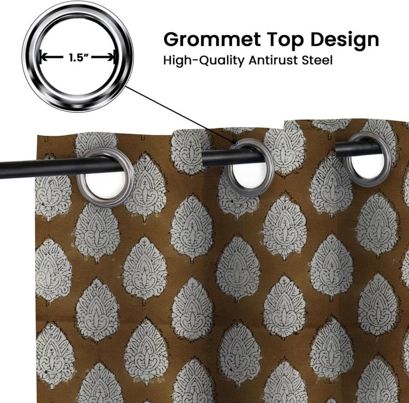 Printed curtain designs perfect for modern bedroom windows