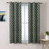 Ethnic block print curtains cotton fabric panels