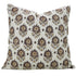 Decorative pillow with floral pattern 