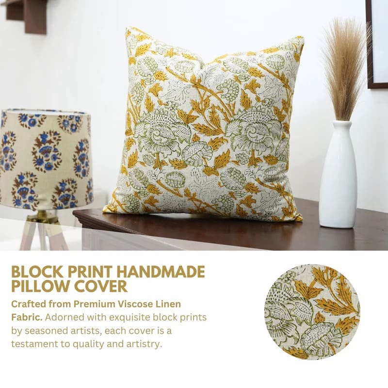 Designer decorative pillow cover for elegant home decor