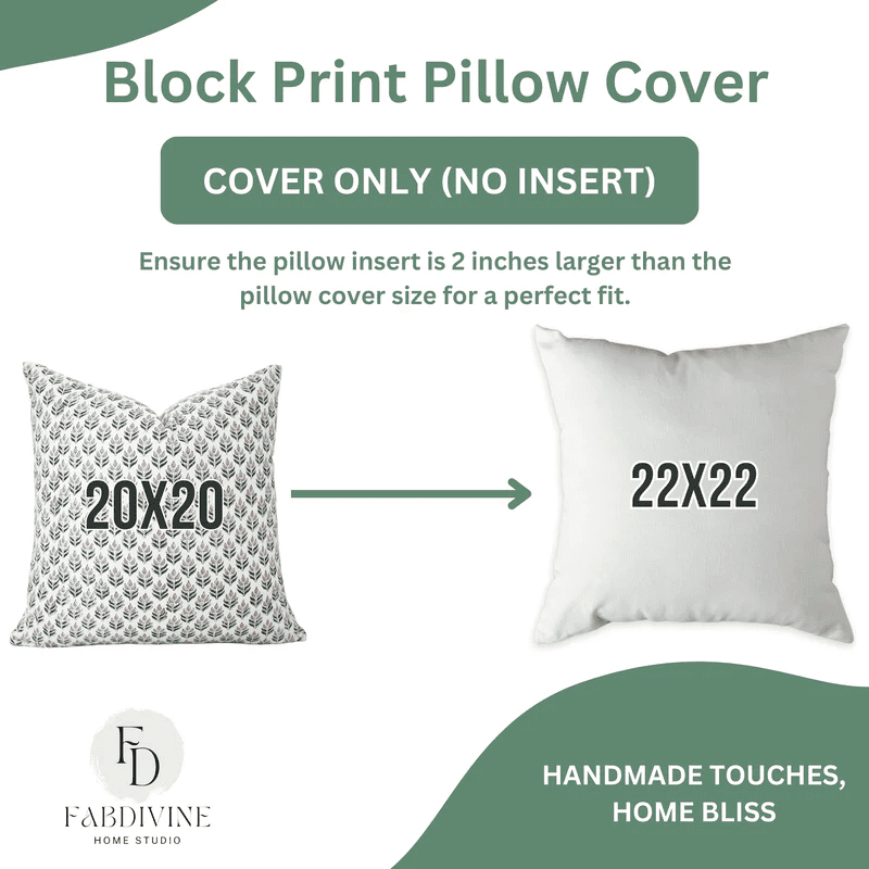 Minimal linen decorative pillow cover