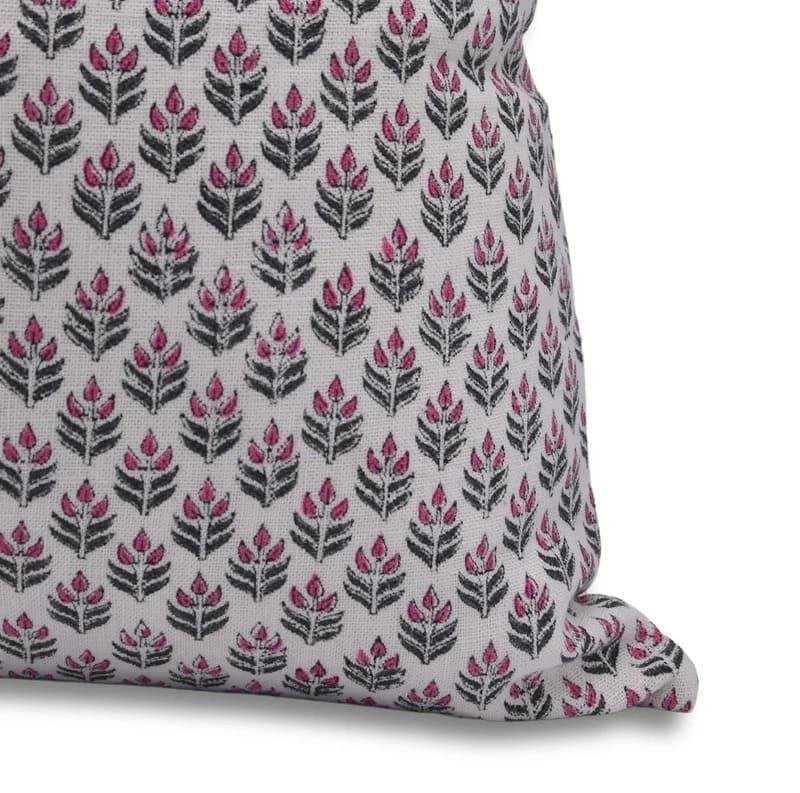 Handmade Alia Print Mini Floral Throw Cover