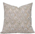 boho pillow with floral pattern on a white background 