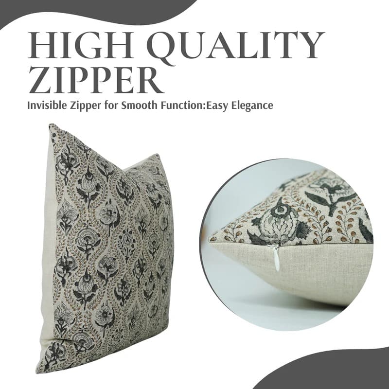 Boho farmhouse pillow cover