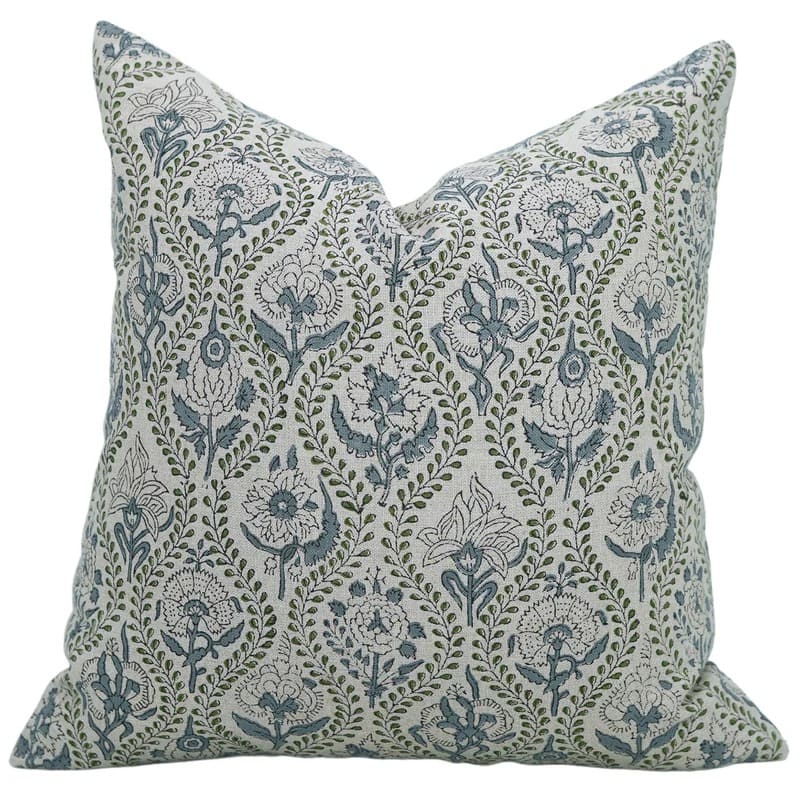 Artisan blockprint pillow cover