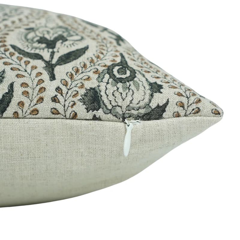 Hand blockprint cotton pillow cover