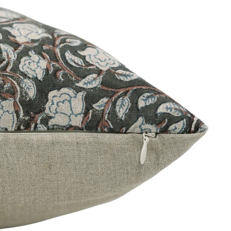 Soft linen throw pillow cover