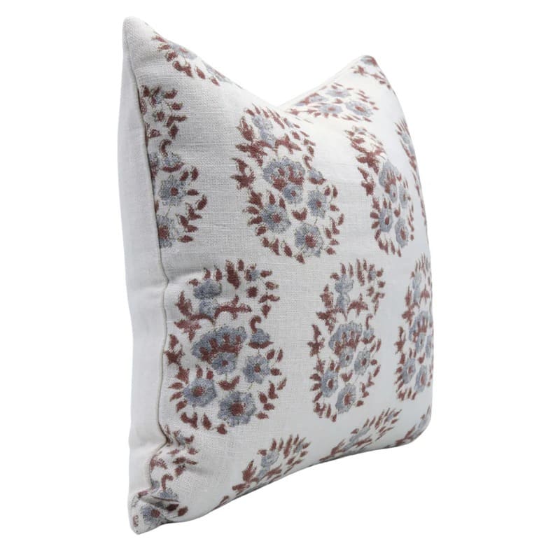 Vintage blockprint pillow covers