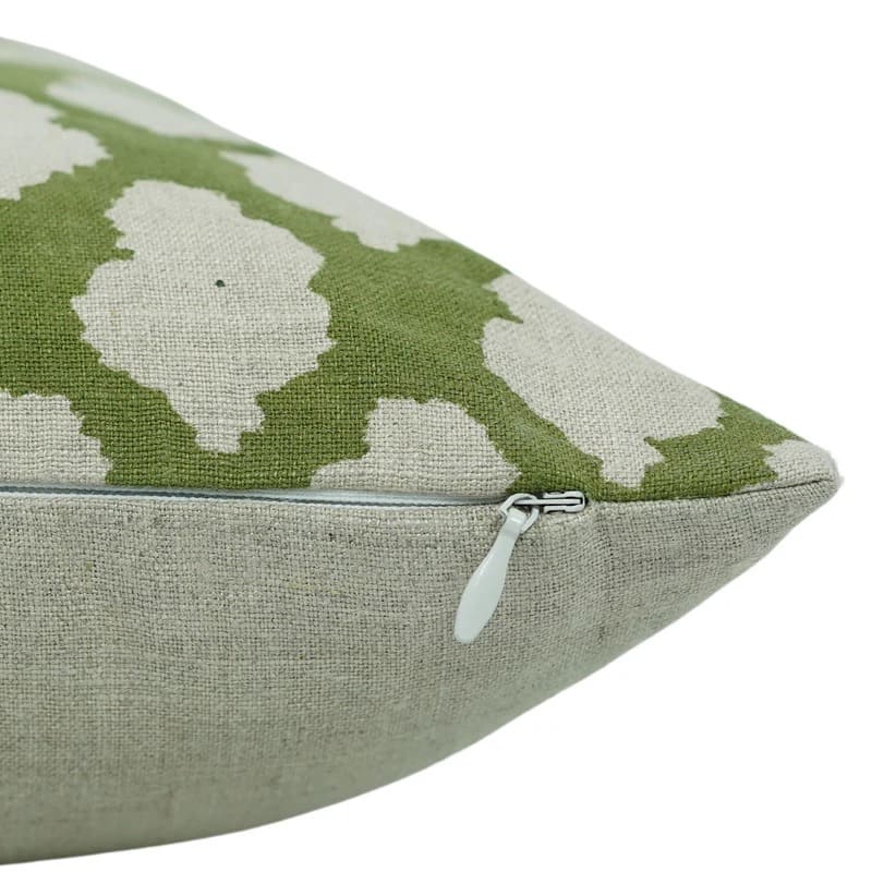 Breathable linen pillow cover