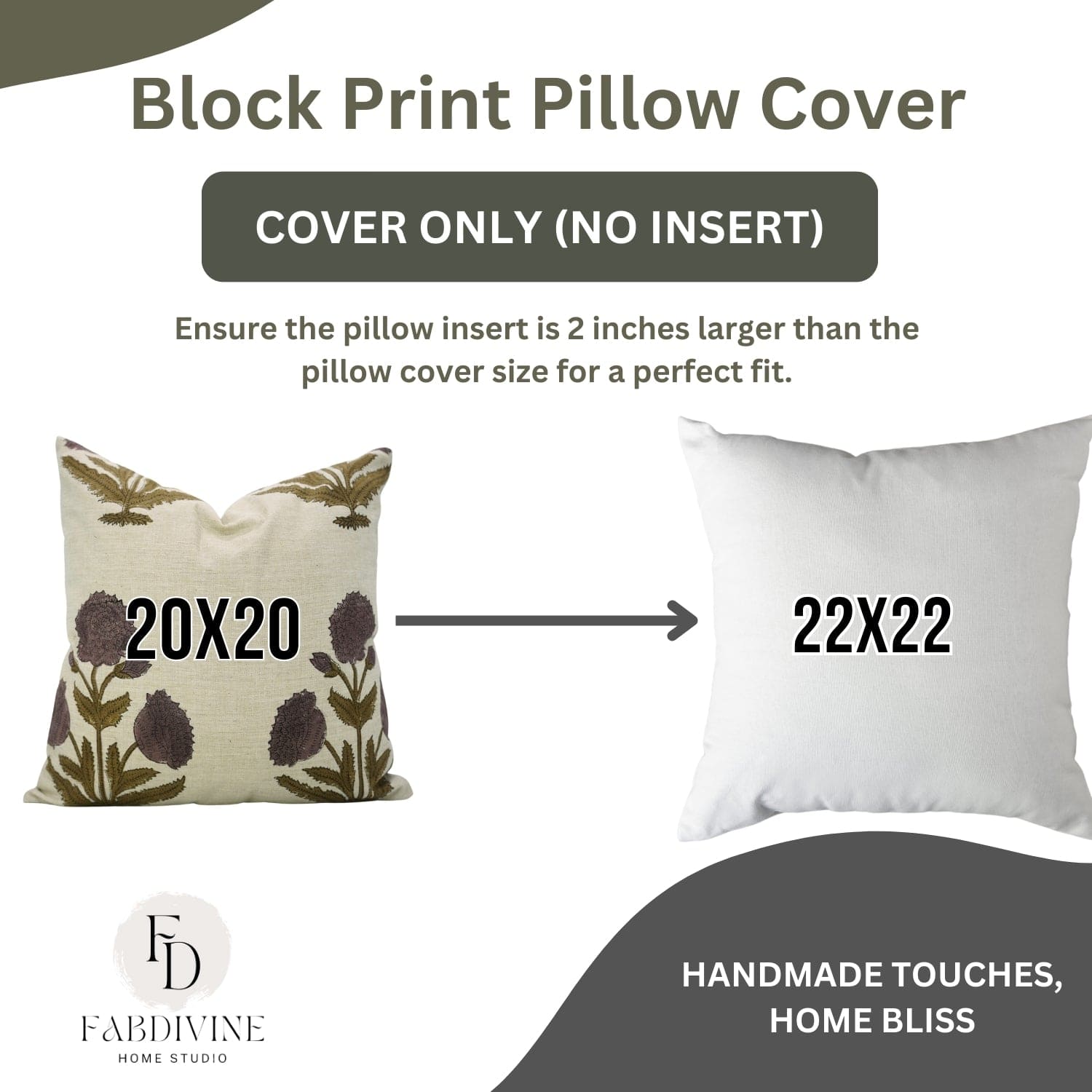 Handamde Linen Wine Floral Cushion Case - Badshah