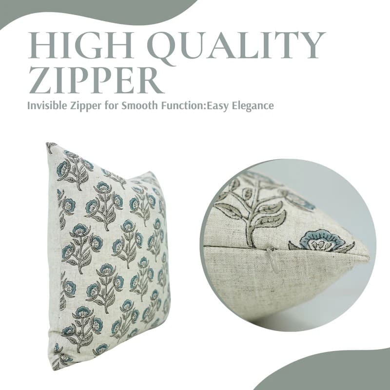 Decorative pillow cover adding charm to home interiors