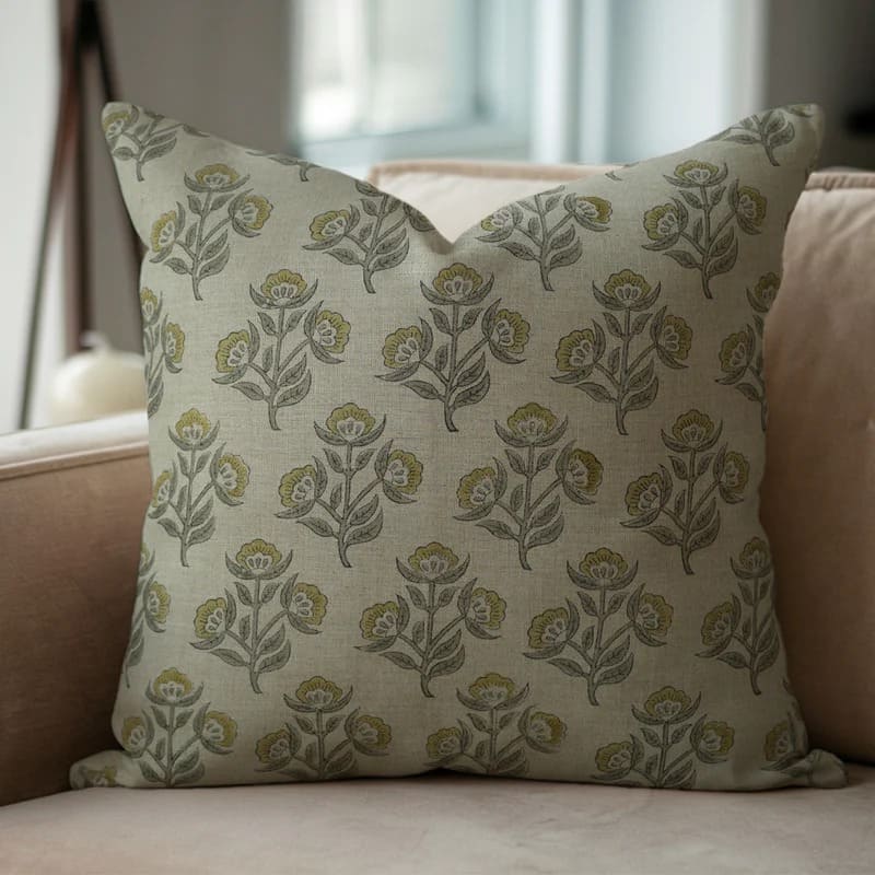 Cozy throw pillow cover for couch