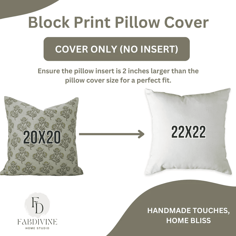 Chic boho decorative pillow cover