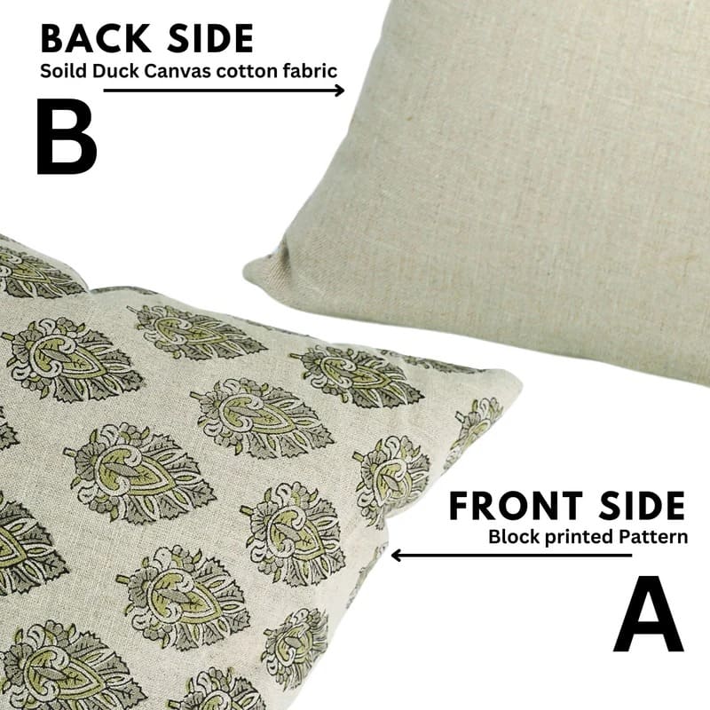 Lightweight linen cushion cover