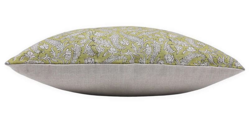 Handmade Black Forest Floral Pillow Cover