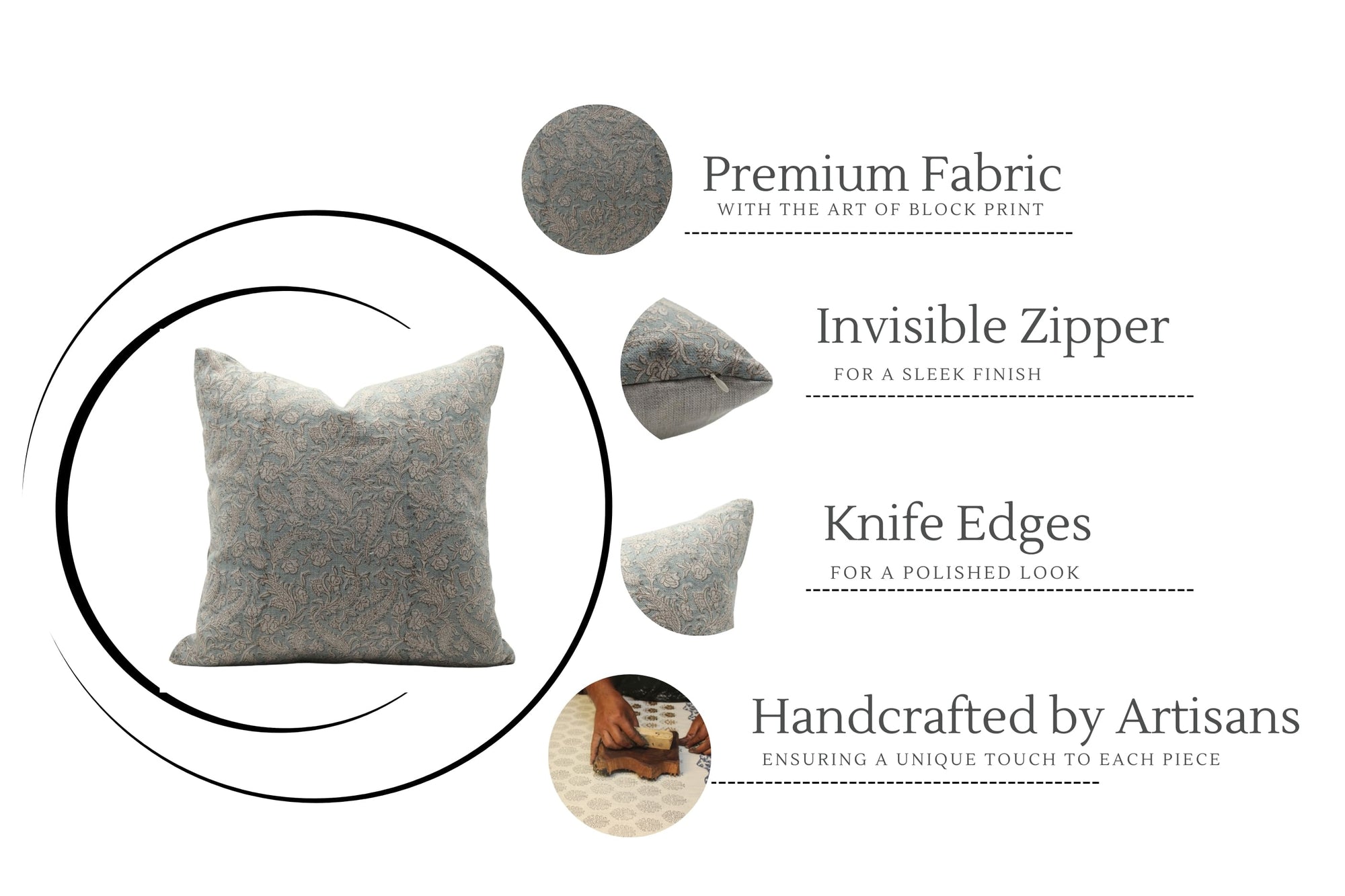 Cozy boho pillow covers for sofa