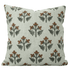 Sofa throw pillow cover with zipper
