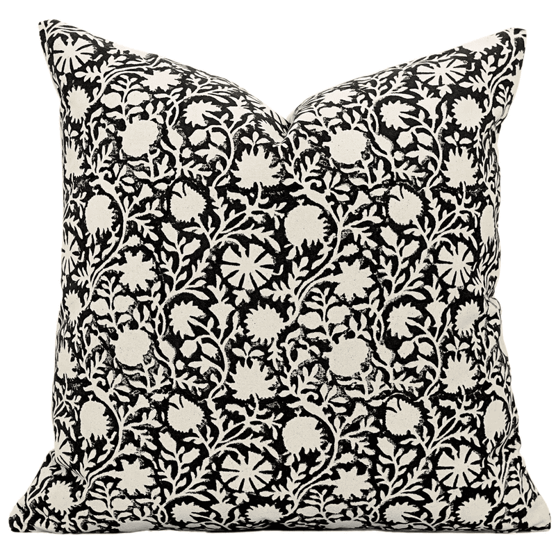 Washed linen decorative pillow cover