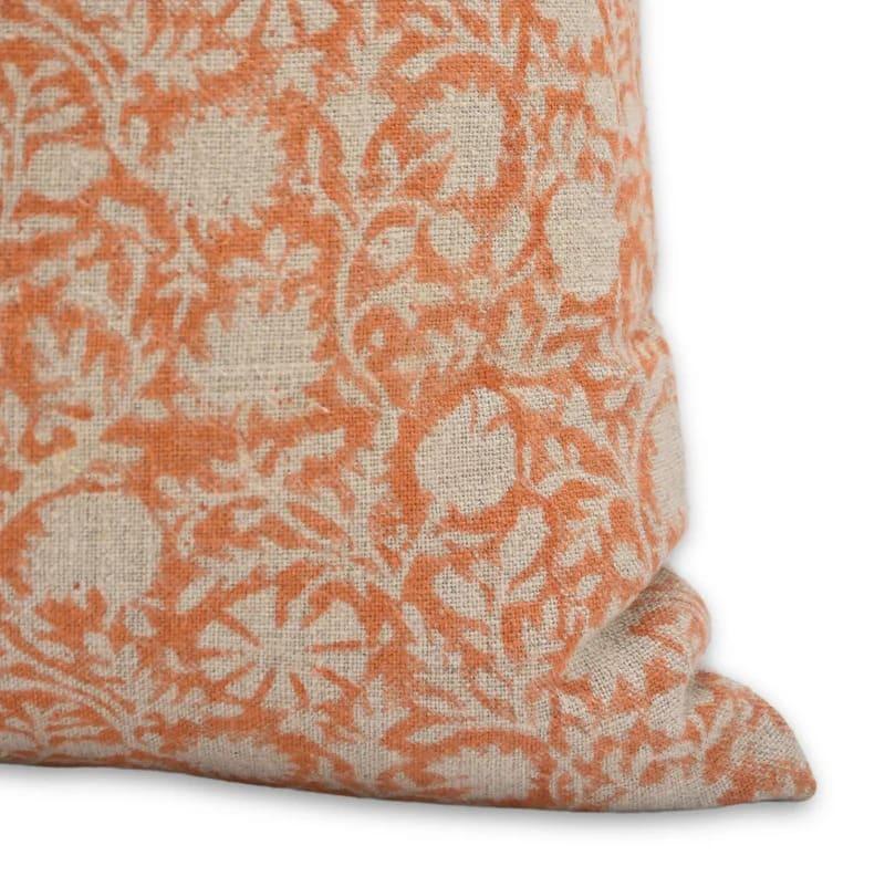 Chakri Printed Thick Linen Pillow Cover