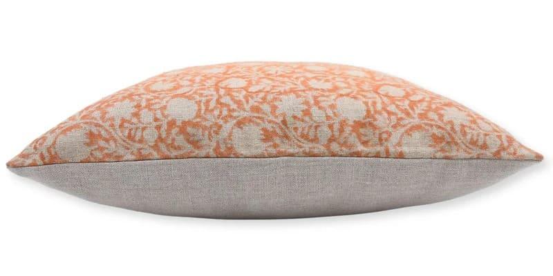 Chakri Printed Thick Linen Pillow Cover
