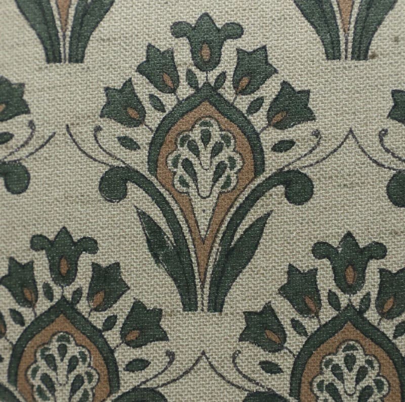 Handmade Chimni Green Pillow Cover