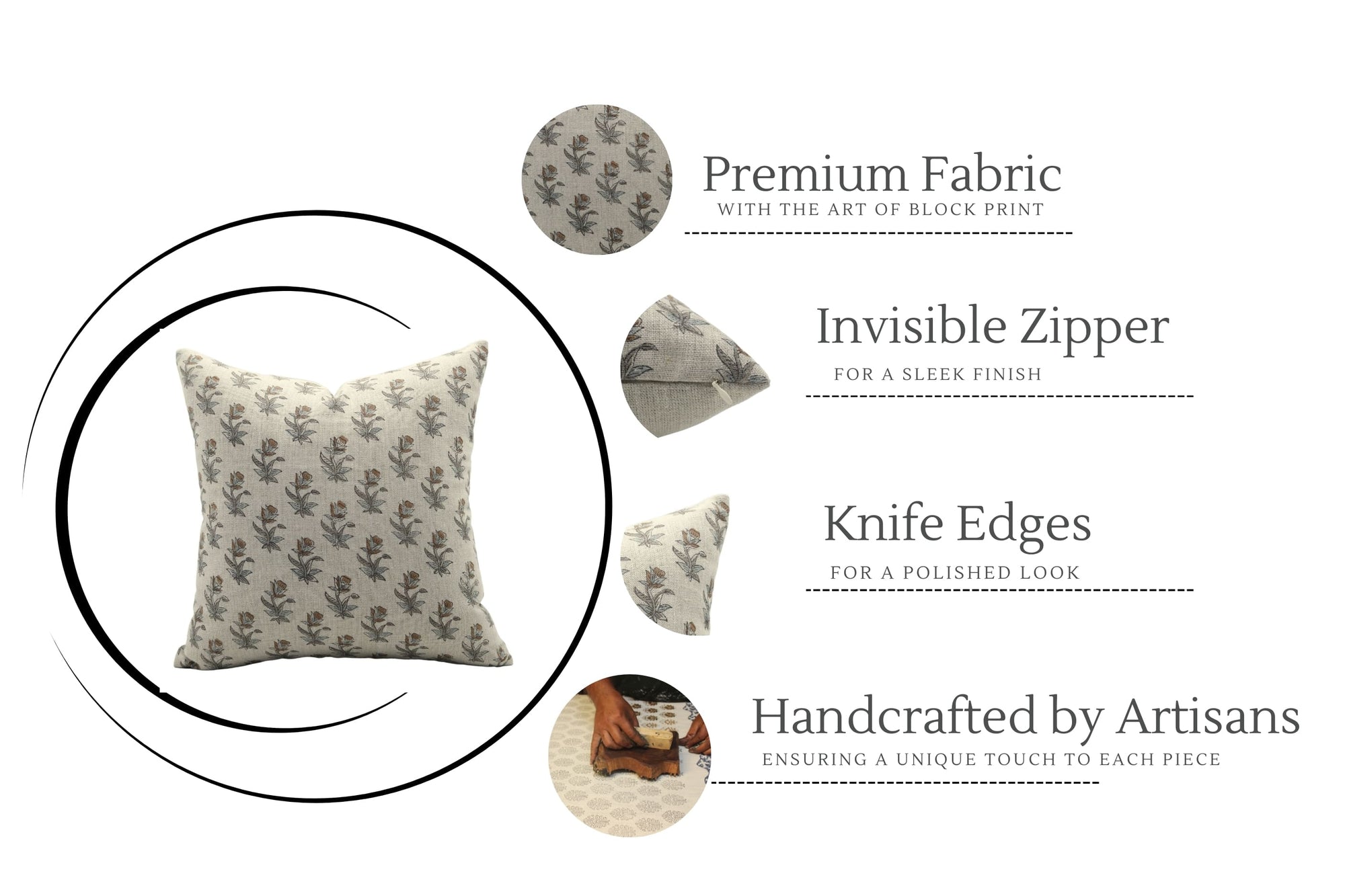 Cozy boho pillow covers for sofa