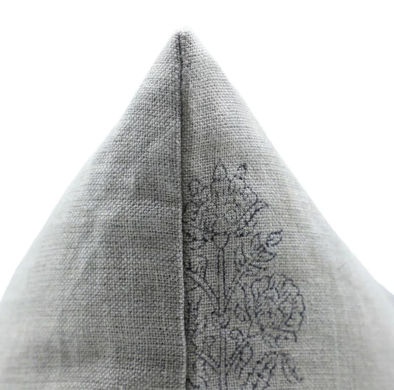 Thick Linen Gray Cockroach Pillow Case