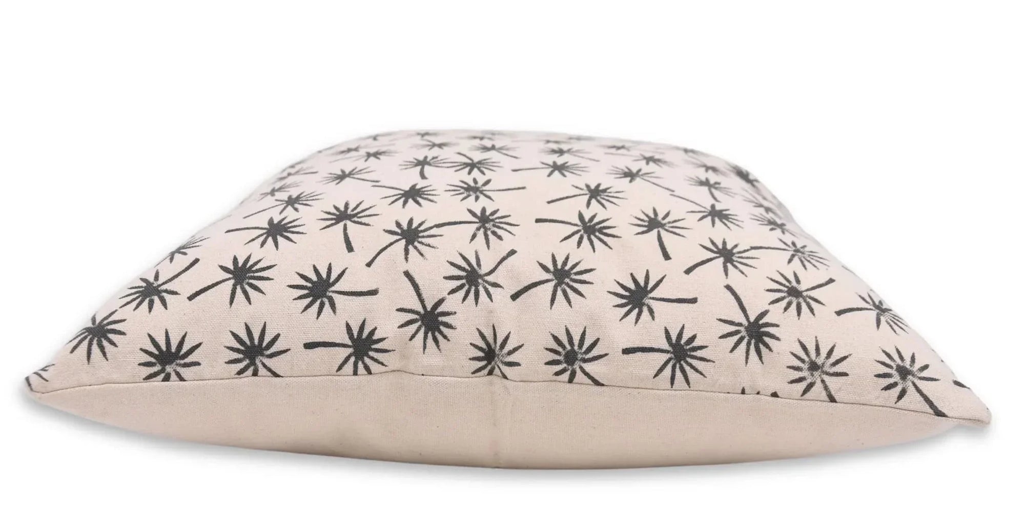 Block printed cushion cover decorative pillow for living room couch