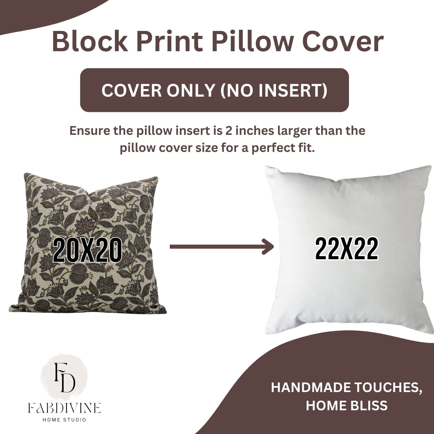 Pink Floral Linen Custard Apple Cushion